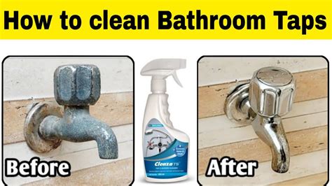 How To Clean Bathroom Taps And Shower Clenza Ts Tap And Shower