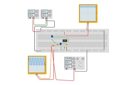 Circuit Design Filtro Pasa Bajas De Segundo Tipo Tinkercad