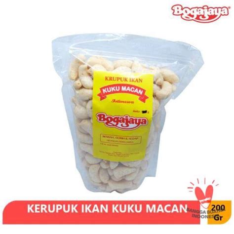 Jual Kerupuk Kuku Macan Bogajaya Khas Surabaya 200 Gram Di Seller Toko