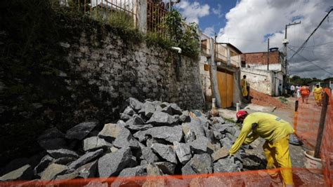 Prefeitura Do Recife Investe Em Obra De Conten O De Encosta No Bairro