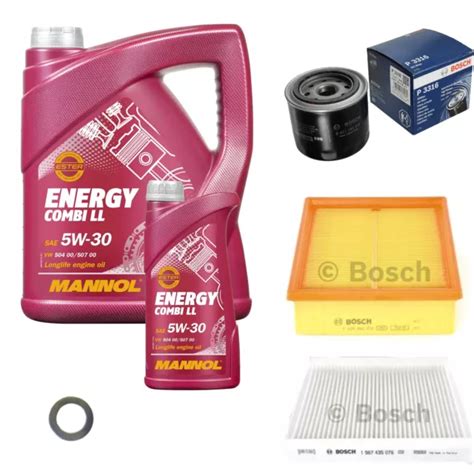 Bosch Inspection Set L Mannol Energy Combi Ll W Pour Hyundai