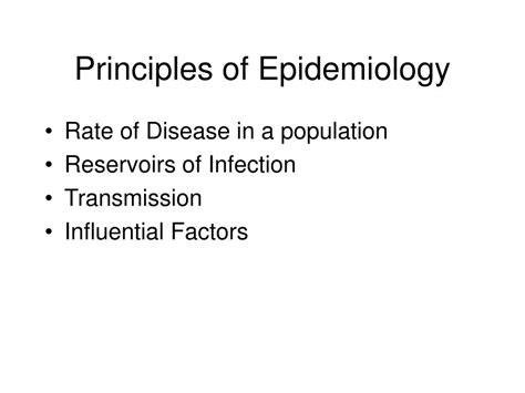 Ppt Epidemiology Introduction Powerpoint Presentation Free