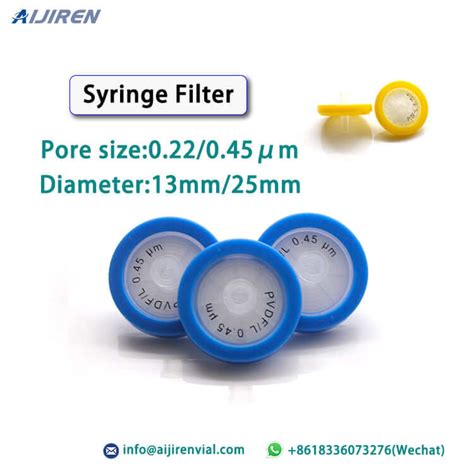 The Most Commonly Used Syringe Filter Pore Sizes Are Um And