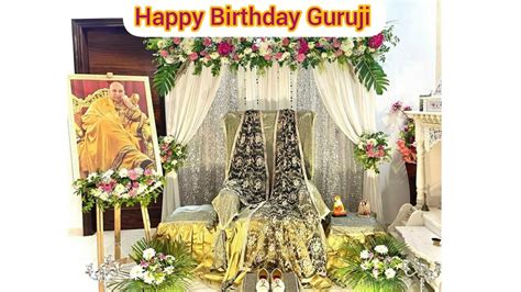 Guruji Bade Mandir Chattarpur Delhi Guruji Birthday Celebration