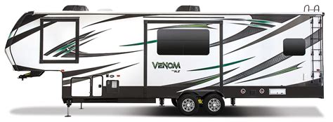 2016 Venom V3311tq Luxury Fifth Wheel Toy Hauler Kz Rv