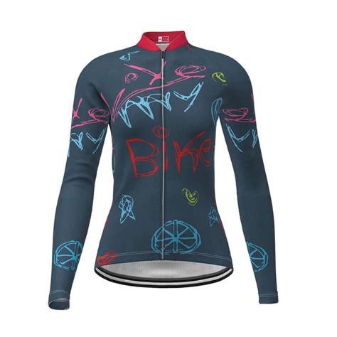 Grams Maillot Velo Cyclisme Femme Manches Longues Vtt V Lo Tout