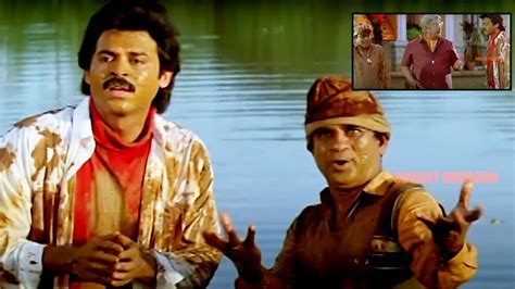 Venkatesh And Brahmanandam Hilarious Comedy Scene Comedy Hungama