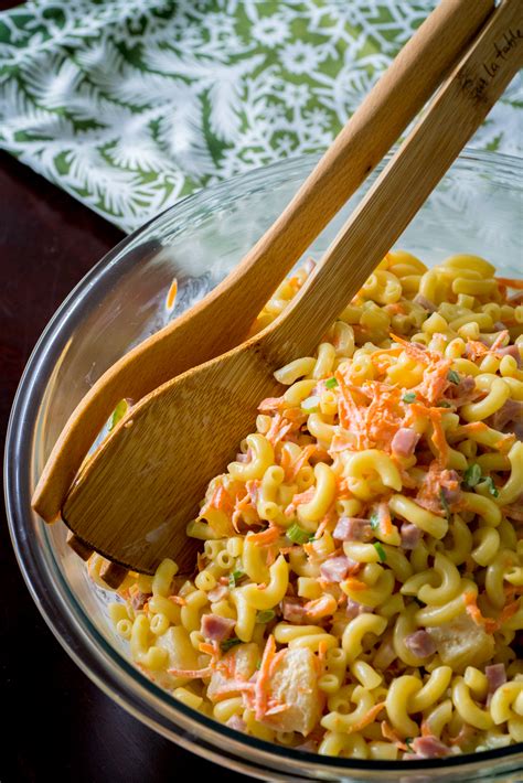 Hawaiian Macaroni Salad Live Play Eat