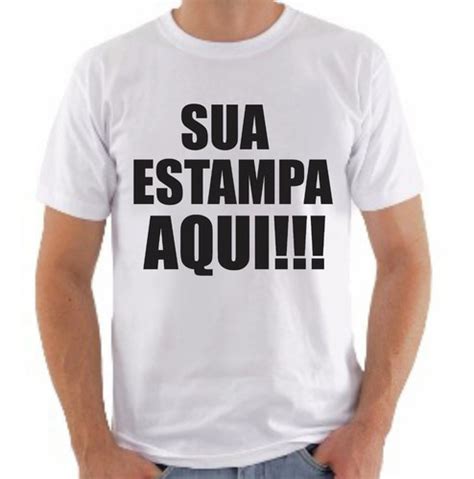 Camiseta Personalizada Sua Estampa Foto Imagem Promocao Mercado Livre