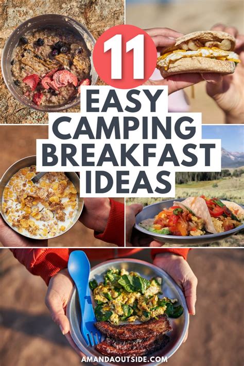 11 Easy Camping Breakfast Ideas Amanda Outside Easy Camping