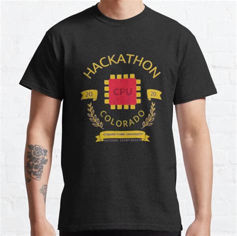 Hackathon New Colorado Championship Gold 2020 T Shirt By Coder T