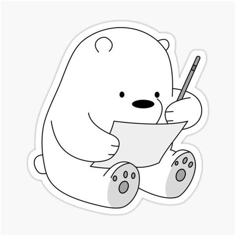 We Bare Bears Stickers For Sale Preppy Stickers Cartoon Stickers