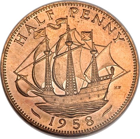 British Halfpenny Foreign Currency