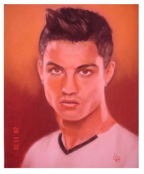 Blog De Cuadros Y Pinturas De Luz Retrato De Cristiano Ronaldo