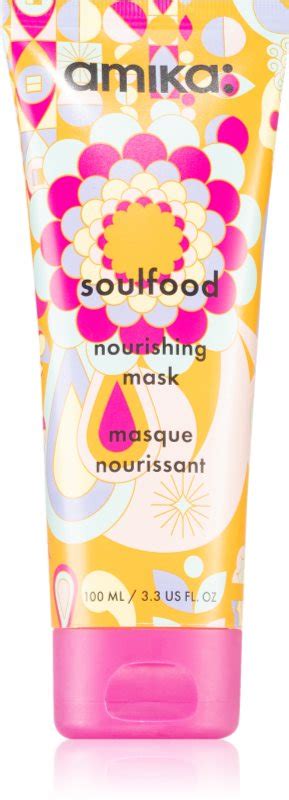 Amika Soulfood Hair Mask For Hydration And Shine Notinoie