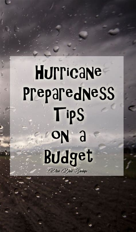 Hurricane preparedness tips on a budget – Artofit