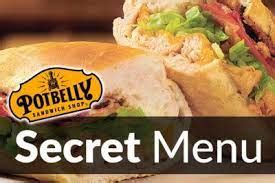 Potbelly Sandwich Menu Menu Food Price