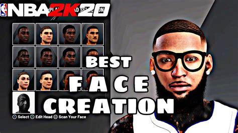 NEW COMP FACE CREATION ON NBA 2K20 BEST FACE CREATION ON 2K20