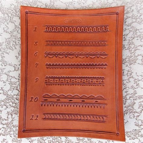 Leather Border Stamping Leather Crafts Pinterest Stamp Sets