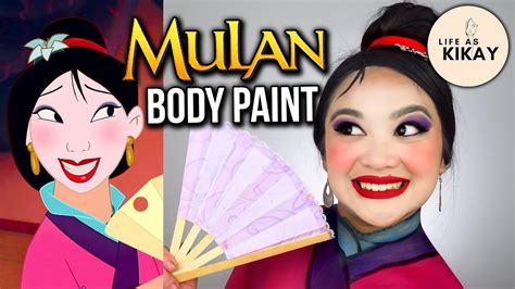 Mulan Meets The Matchmaker Body Paint Halloween Makeup 2020 Youtube