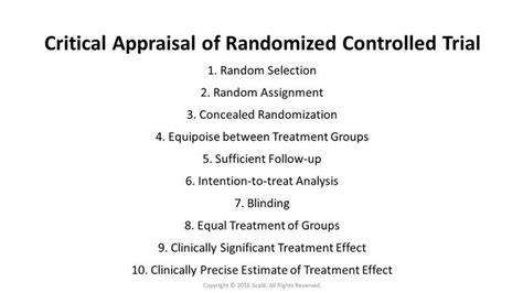 Appraising Randomized Controlled Trial Evidence For Empirical