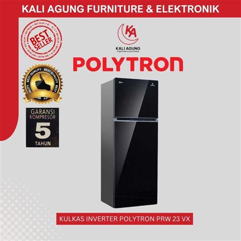 Jual Kulkas Polytron Pintu Inverter Prw Vx Gratis Pengiriman