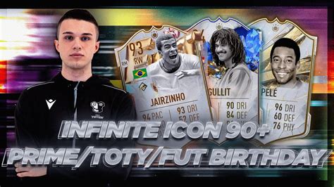 APRO 50 ICON TOTY FUT BIRTHDAY PRIME 90 CONVIENE FARLE FIFA23 PACK