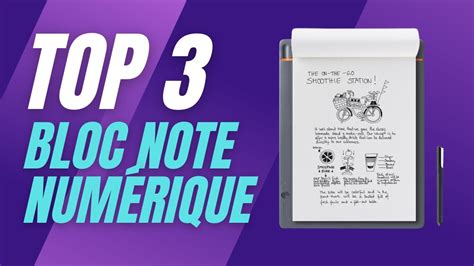 Top Meilleur Bloc Note Num Rique Comparatif Et Guide D Achat