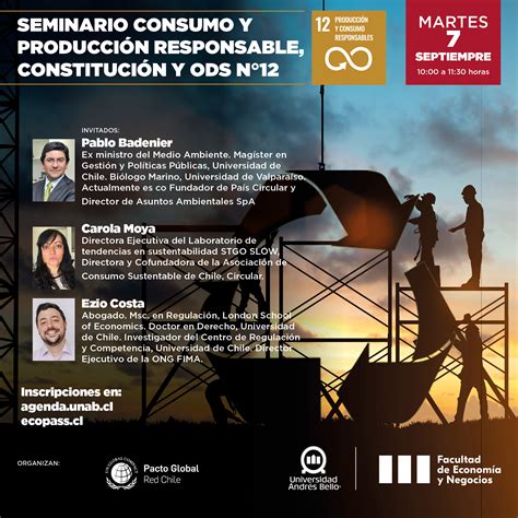 Ciclo De Seminarios Constituci N Y Ods Consumo Y Producci N