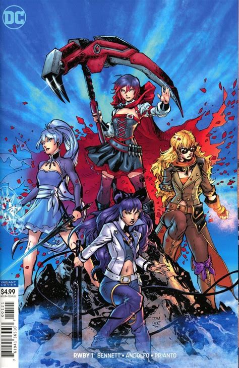 Rwby Variant Cover Dc Comics