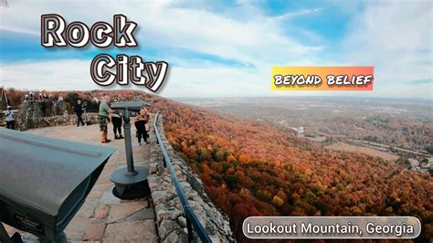 Rock City Gardens Lookout Mountain Georgia This Place Is Incredible