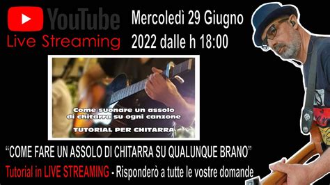 COME FARE UN ASSOLO DI CHITARRA SU QUALUNQUE BRANO Tutorial In LIVE