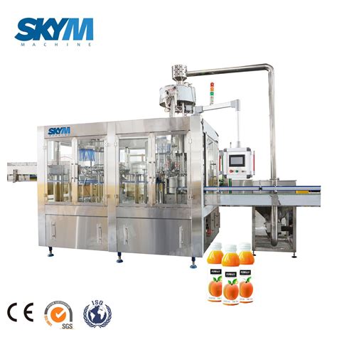 Hot Filling Plastic Bottle Small Capacity Fresh Juice Concentrate Juice Filling Machine Juice