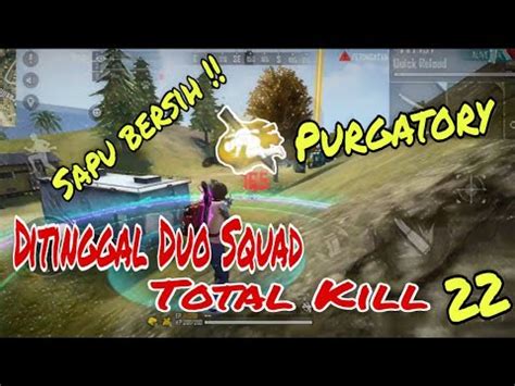 DITINGGAL DUO VS SQUAD BOOYAH KILL 15 GARENA FREE FIRE