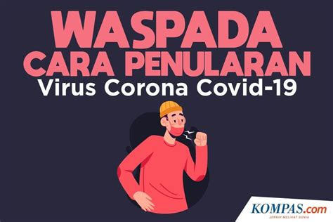 Infografik Waspada Cara Penularan Virus Corona Covid