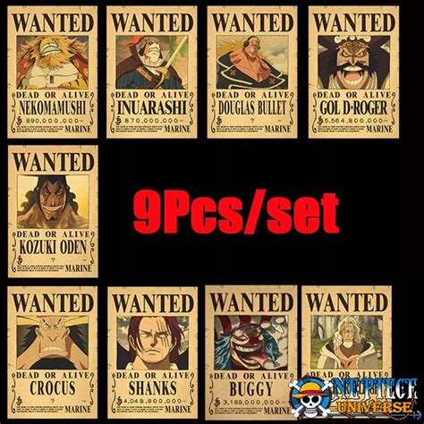 One Piece Wanted Posters Blackbeard