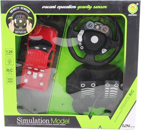 124 Scale High Performance Rc Sports Car With Steering Wheel And Foot