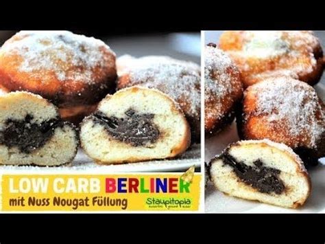 Low Carb Berliner Krapfen Ohne Zucker Rezept Pfannkuchen Selber