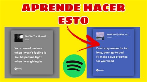 Cómo HACER FOTOS las LETRAS de Spotify Soy César YouTube