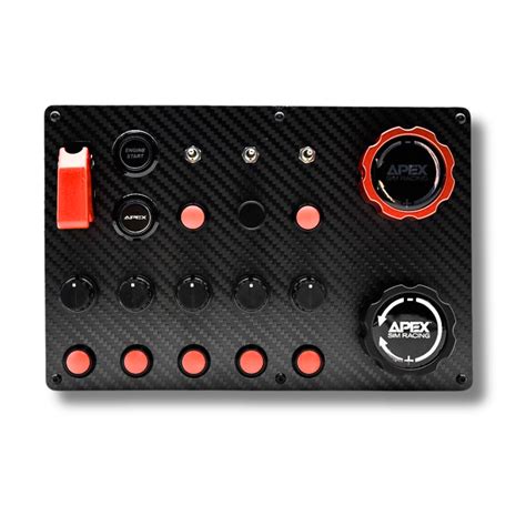 Downforce Sim Racing Button Box Yes Multi Apex Sim Racing Usa