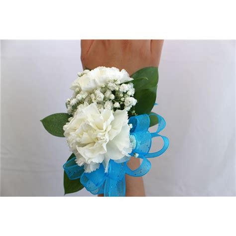 White Carnation Corsage | Dallas, TX