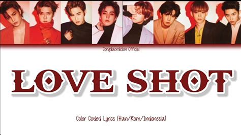 Exo 엑소 Love Shot Color Coded Lyrics Hanromindonesia Youtube