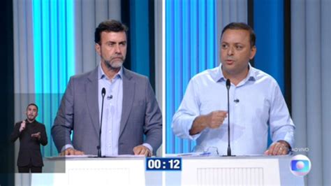 Vídeo Debate RJ Rodrigo Neves PDT pergunta para Marcelo Freixo PSB