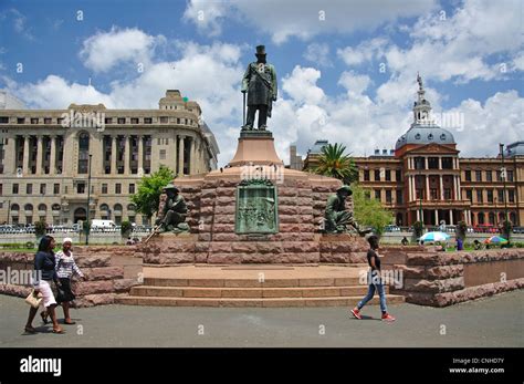 Paul Kruger Statue Church Square Kerkplein Pretoria Gauteng