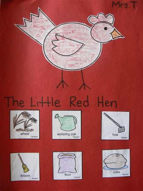 Little Red Hen Sequencing Cards Printable - Best FREE Printable