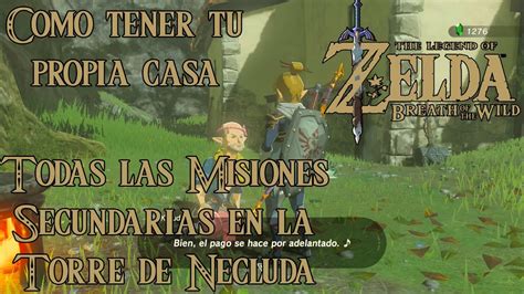 The Legend Of Zelda Breath Of The Wild Todas Las Misiones Secundarias