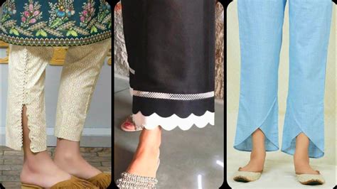 Latest Trousers Designs For Girls Trouser Designs For Ladies Palazzo Design Salwar Design