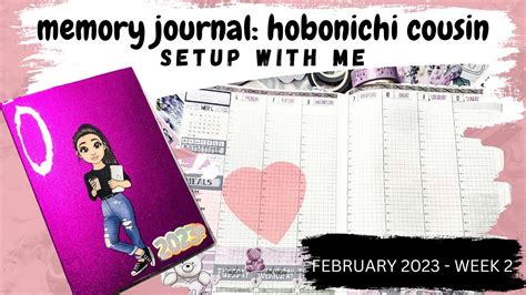 SETUP WITH ME HOBONICHI COUSIN FEBRUARY WEEK 2