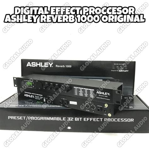 Jual Efek Vocal Ashley Reverb Original Profesional Digital Effect