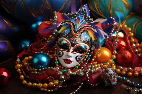 Banner Compuesto Por Una M Scara De Carnaval De Especies Tradicionales